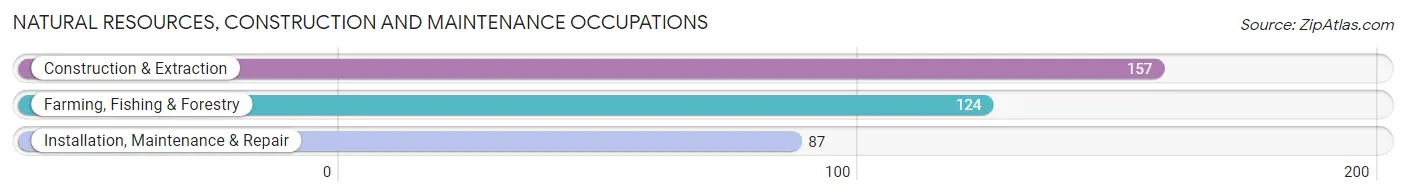 Natural Resources, Construction and Maintenance Occupations in Fisher County