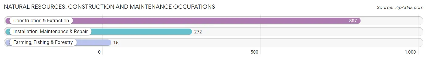 Natural Resources, Construction and Maintenance Occupations in Jones County