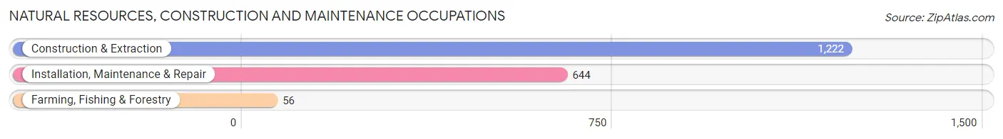 Natural Resources, Construction and Maintenance Occupations in Kendall County