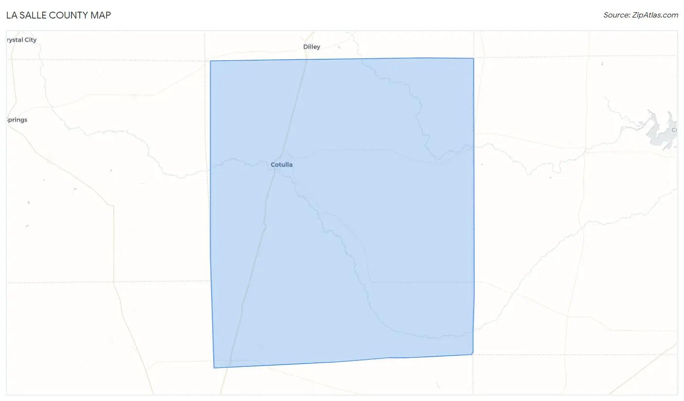 La Salle County Map
