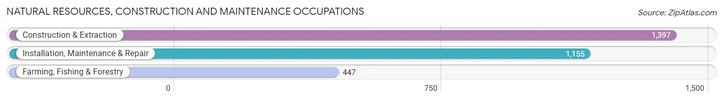 Natural Resources, Construction and Maintenance Occupations in Lamar County