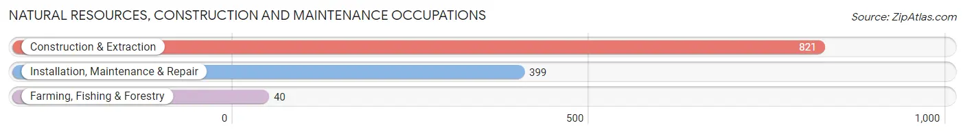 Natural Resources, Construction and Maintenance Occupations in Lee County