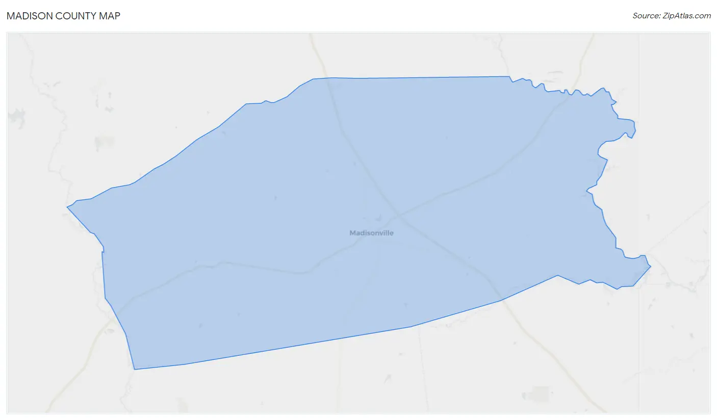 Madison County Map
