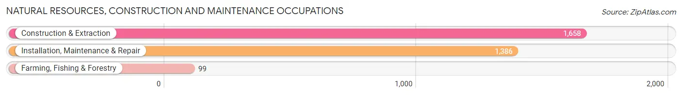 Natural Resources, Construction and Maintenance Occupations in Medina County