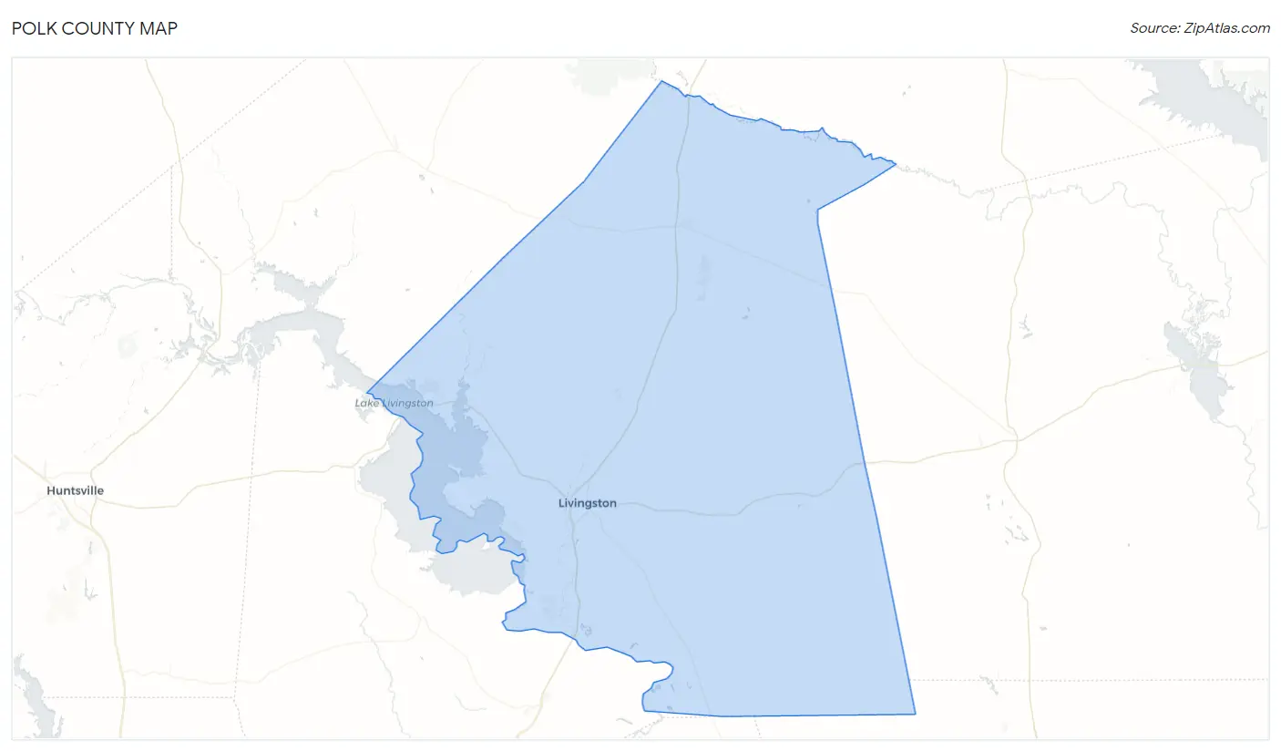 Polk County Map