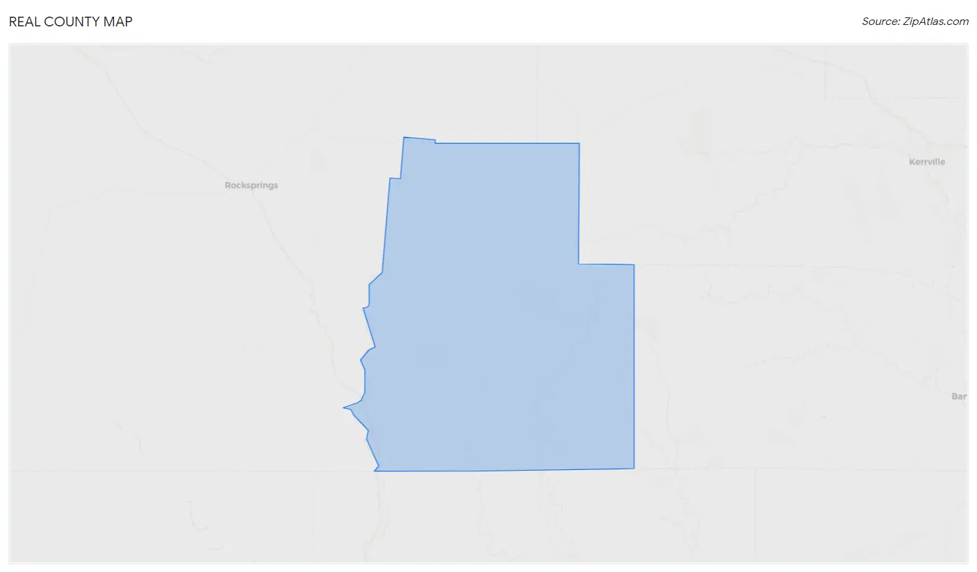 Real County Map