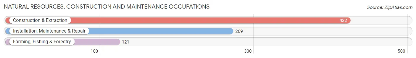 Natural Resources, Construction and Maintenance Occupations in Red River County