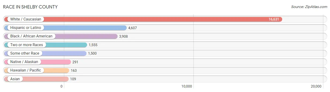 Race in Shelby County