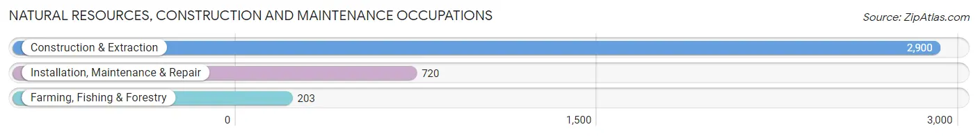 Natural Resources, Construction and Maintenance Occupations in Starr County