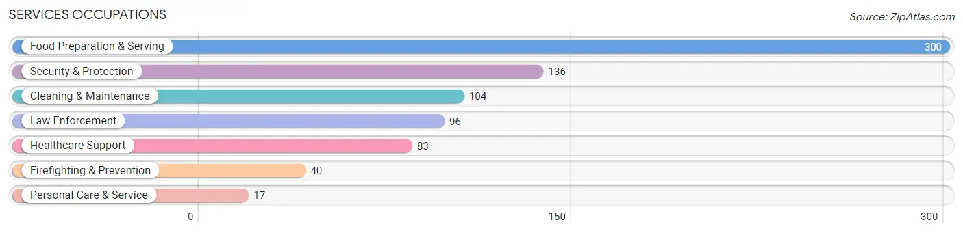 Services Occupations in Swisher County