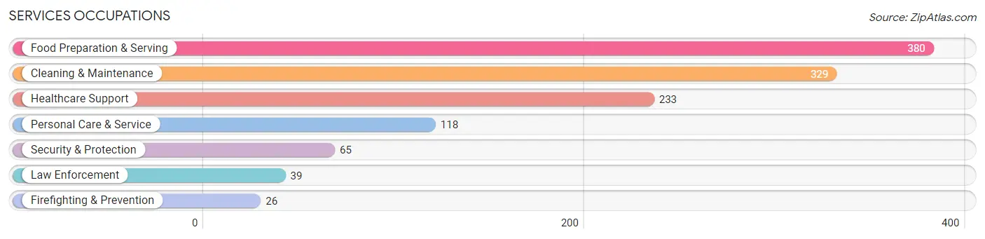 Services Occupations in Terry County