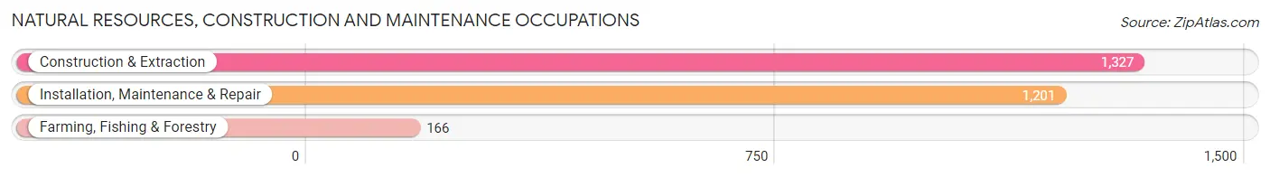 Natural Resources, Construction and Maintenance Occupations in Upshur County