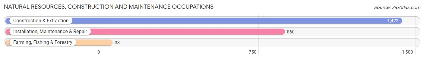 Natural Resources, Construction and Maintenance Occupations in Val Verde County