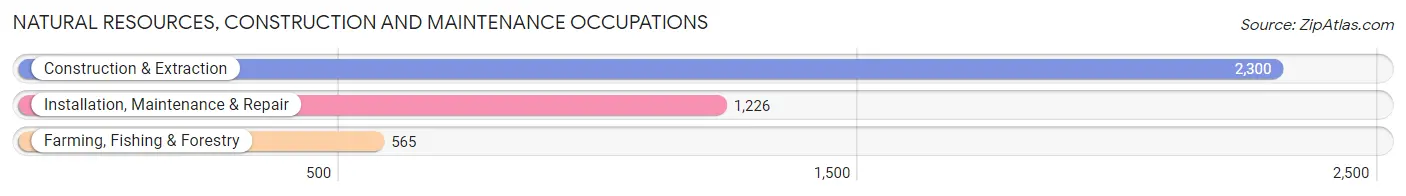 Natural Resources, Construction and Maintenance Occupations in Van Zandt County