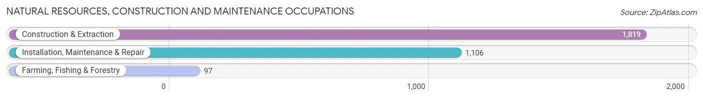 Natural Resources, Construction and Maintenance Occupations in Walker County