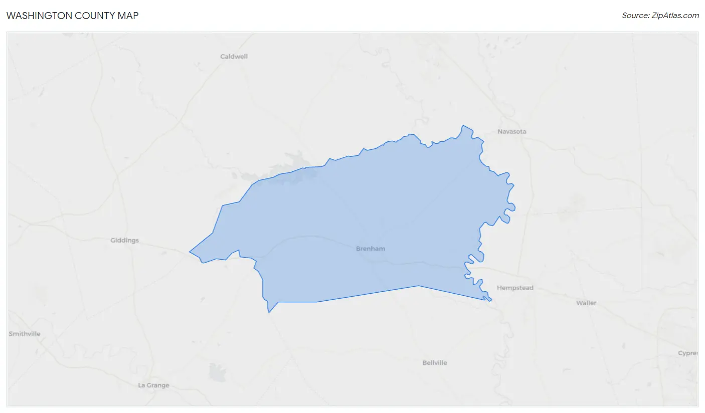 Washington County Map