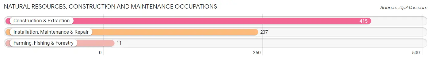 Natural Resources, Construction and Maintenance Occupations in Winkler County