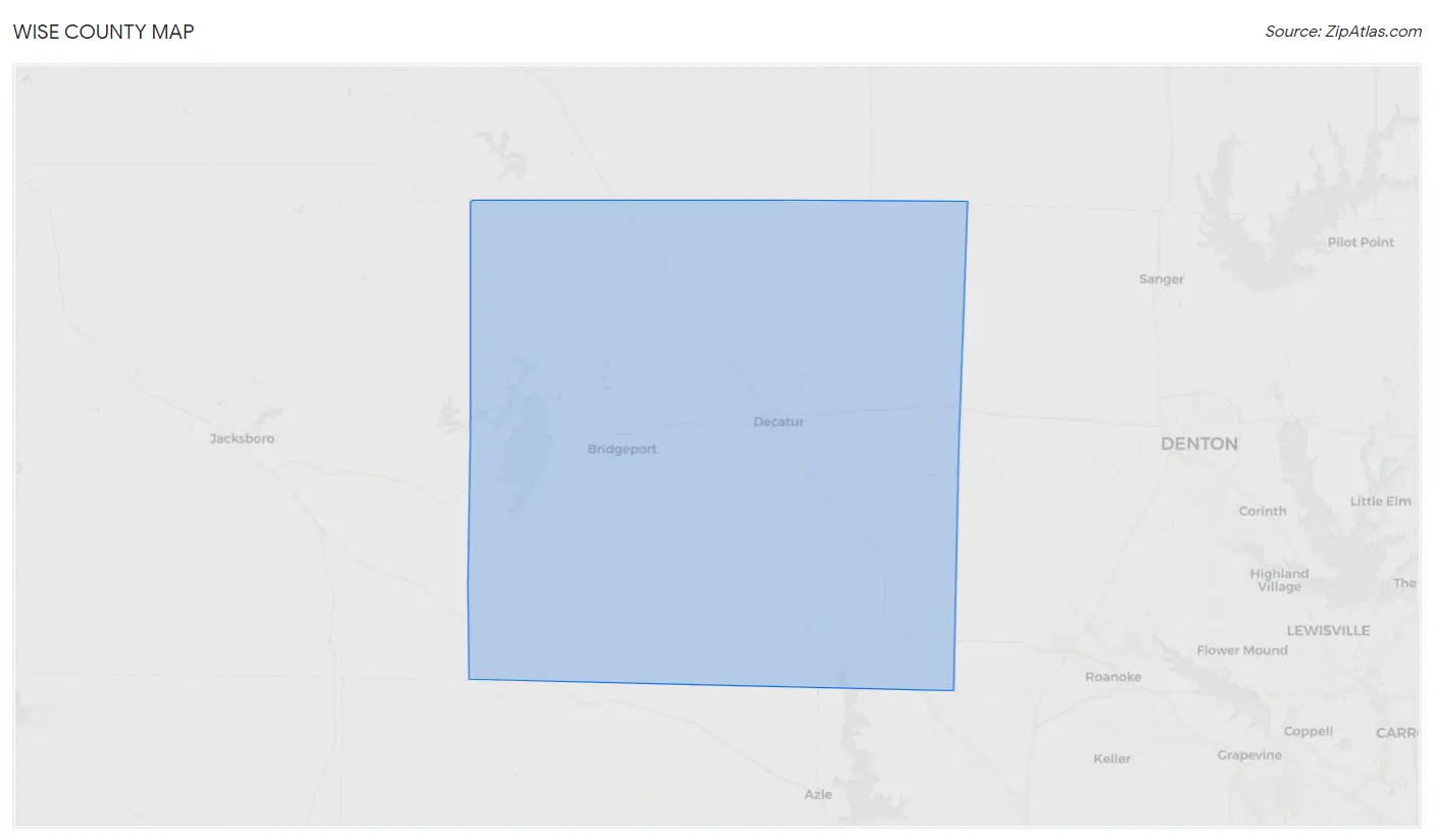 Wise County Map