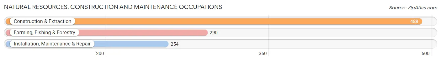 Natural Resources, Construction and Maintenance Occupations in Yoakum County