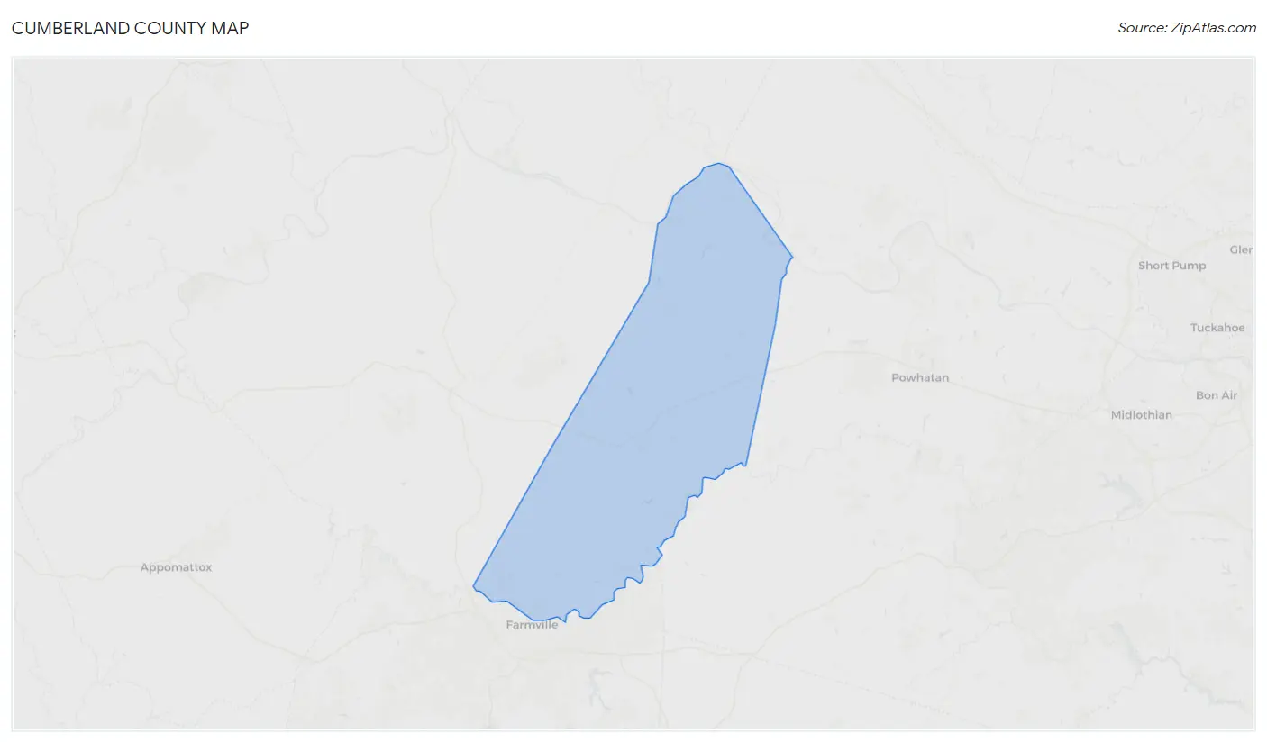 Cumberland County Map