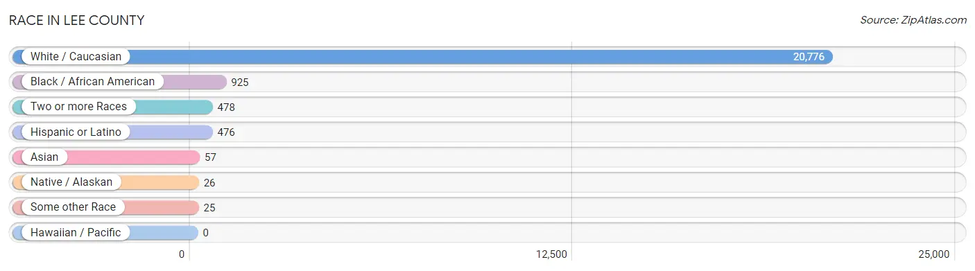 Race in Lee County