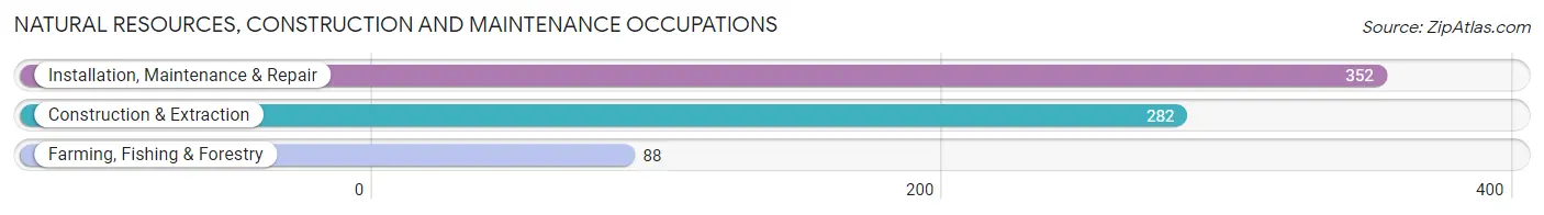 Natural Resources, Construction and Maintenance Occupations in Nottoway County