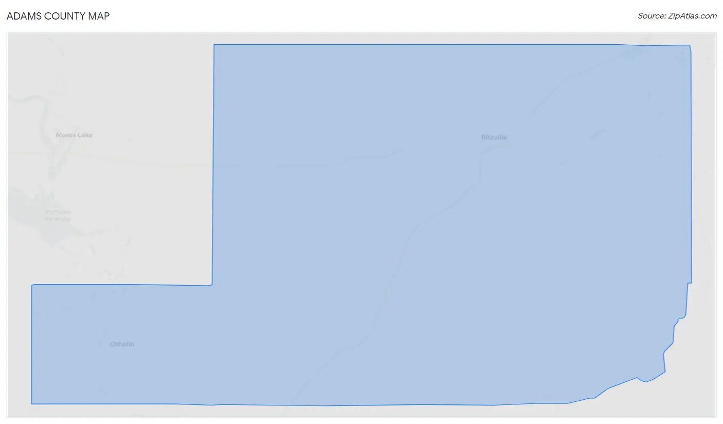 Adams County Map