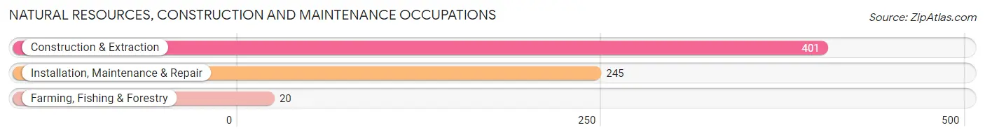 Natural Resources, Construction and Maintenance Occupations in Skamania County
