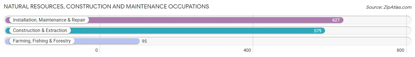 Natural Resources, Construction and Maintenance Occupations in Lincoln County