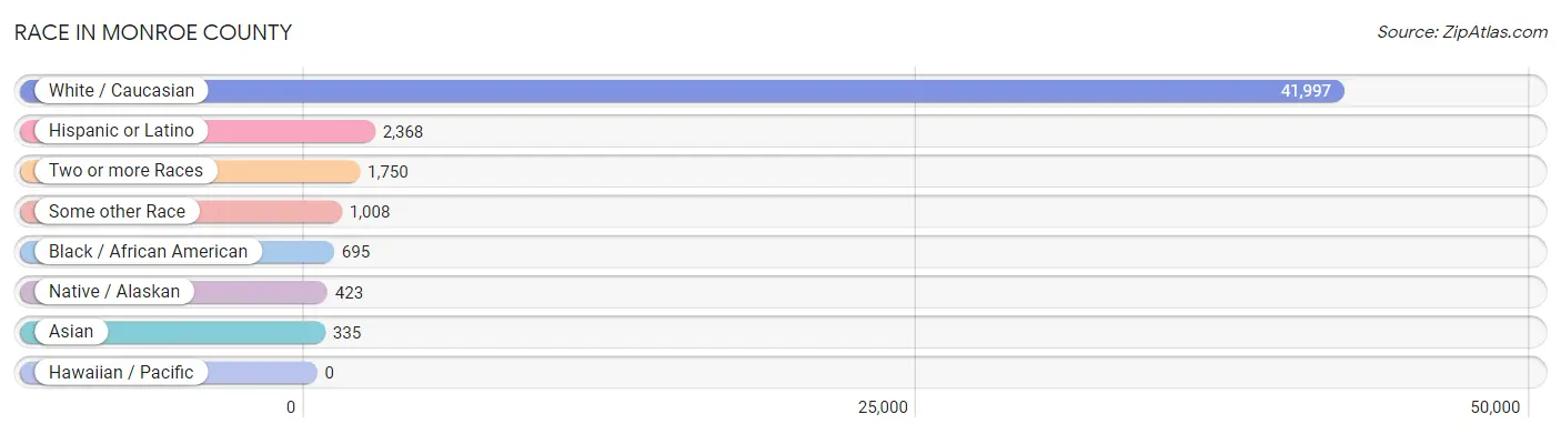 Race in Monroe County