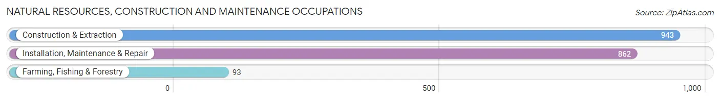 Natural Resources, Construction and Maintenance Occupations in Oneida County