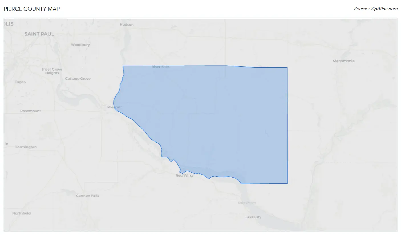 Pierce County Map
