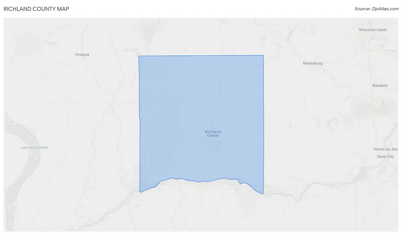 Richland County Map