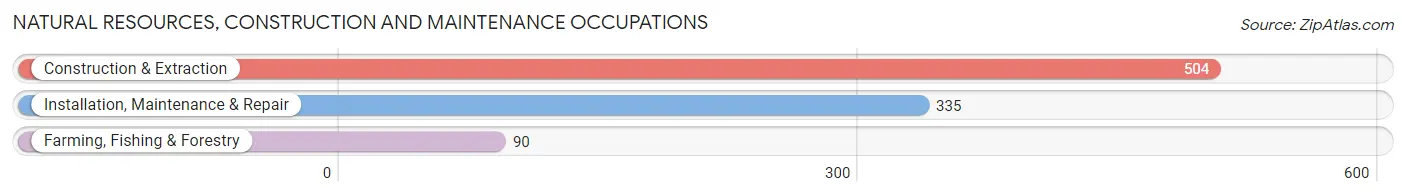 Natural Resources, Construction and Maintenance Occupations in Washburn County