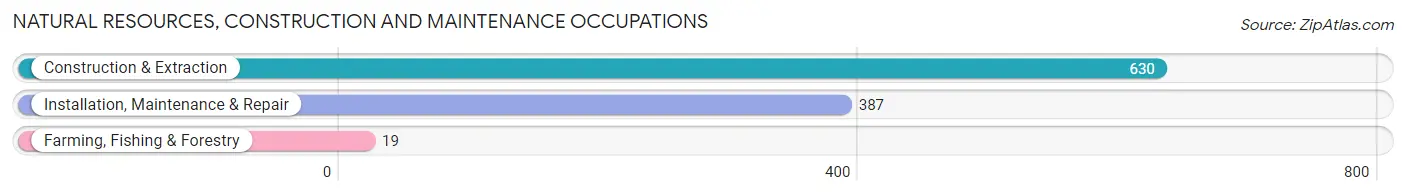 Natural Resources, Construction and Maintenance Occupations in Barbour County