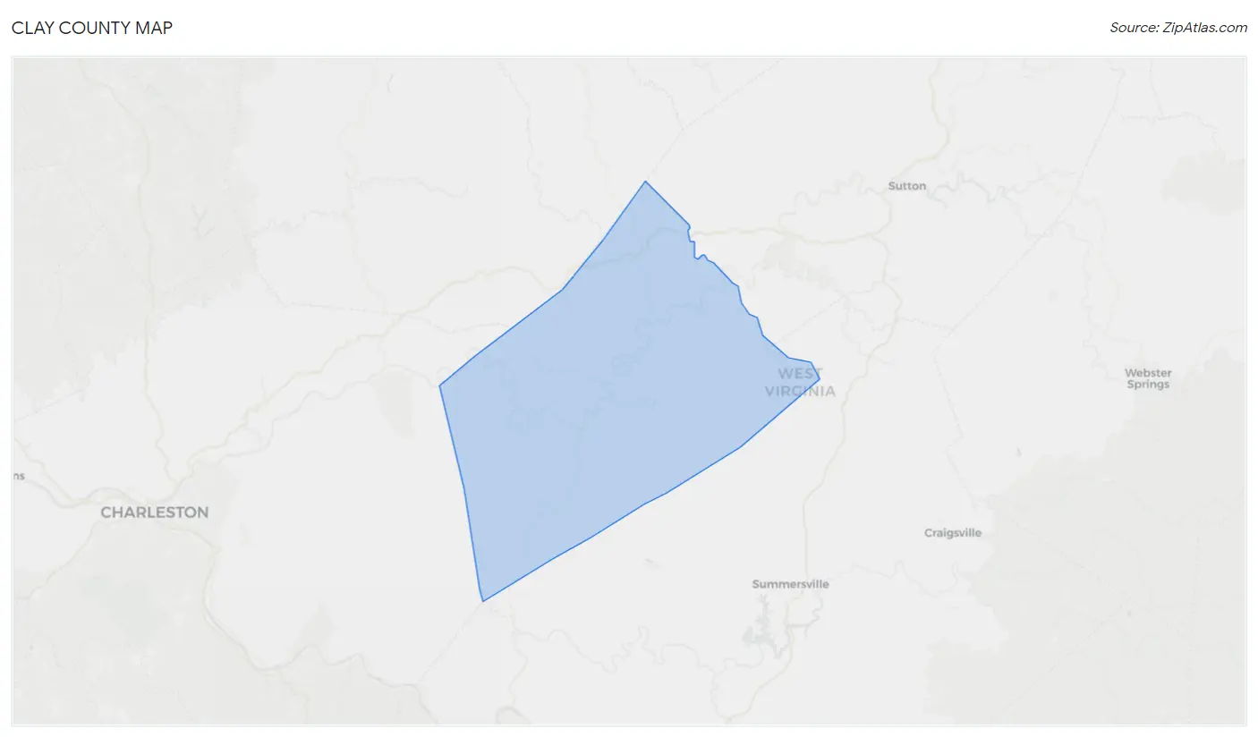 Clay County Map