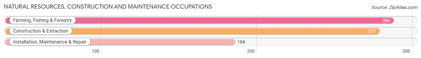 Natural Resources, Construction and Maintenance Occupations in Monroe County