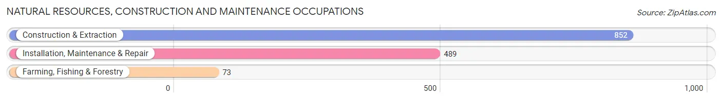 Natural Resources, Construction and Maintenance Occupations in Morgan County