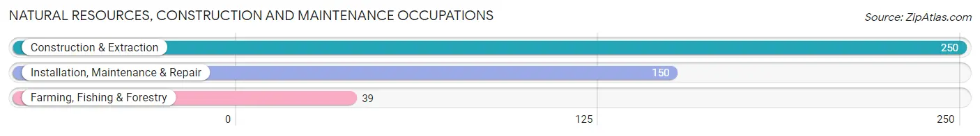 Natural Resources, Construction and Maintenance Occupations in Tucker County