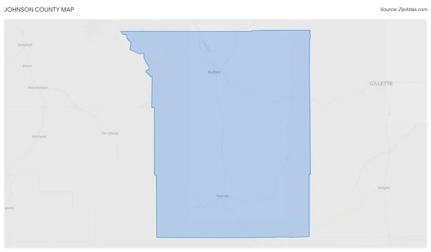 Johnson County Map