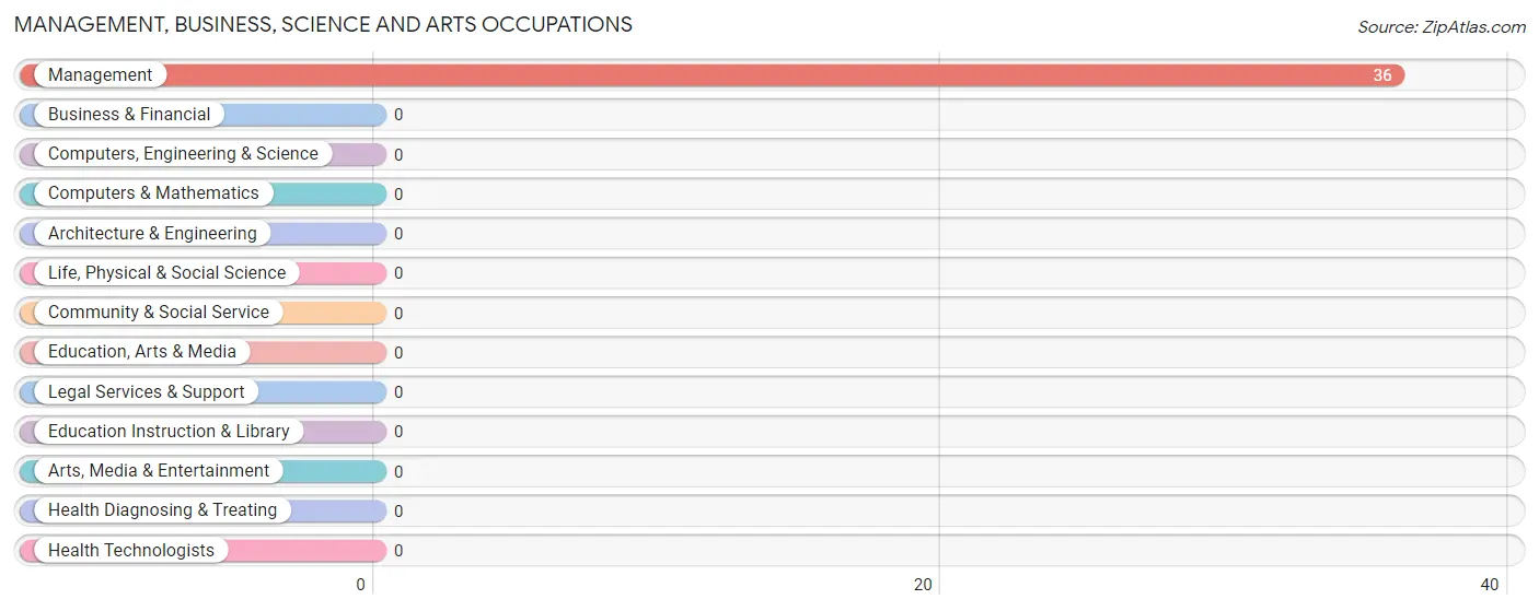 Management, Business, Science and Arts Occupations in Zip Code 04006