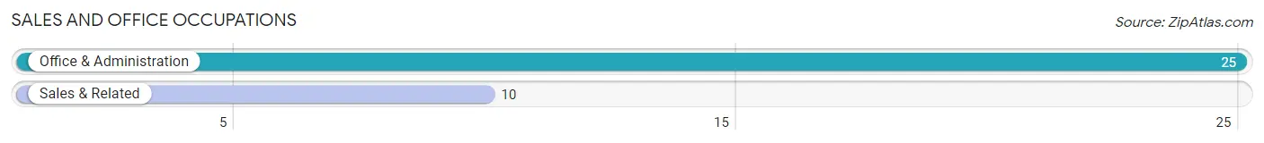 Sales and Office Occupations in Zip Code 04762