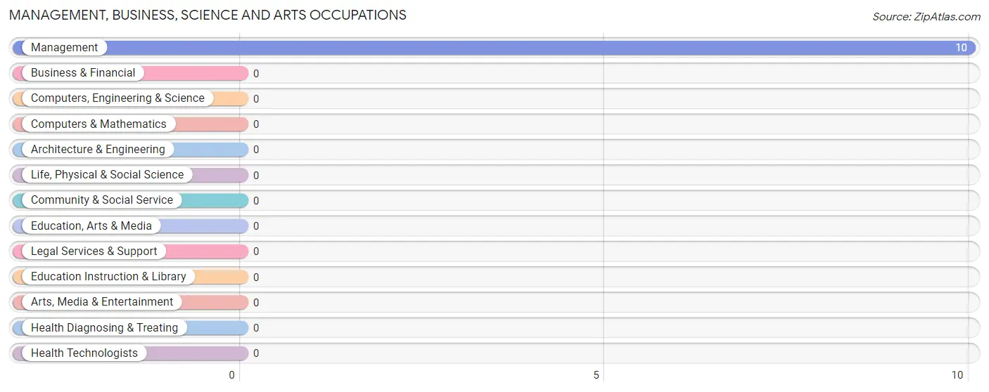 Management, Business, Science and Arts Occupations in Zip Code 04936