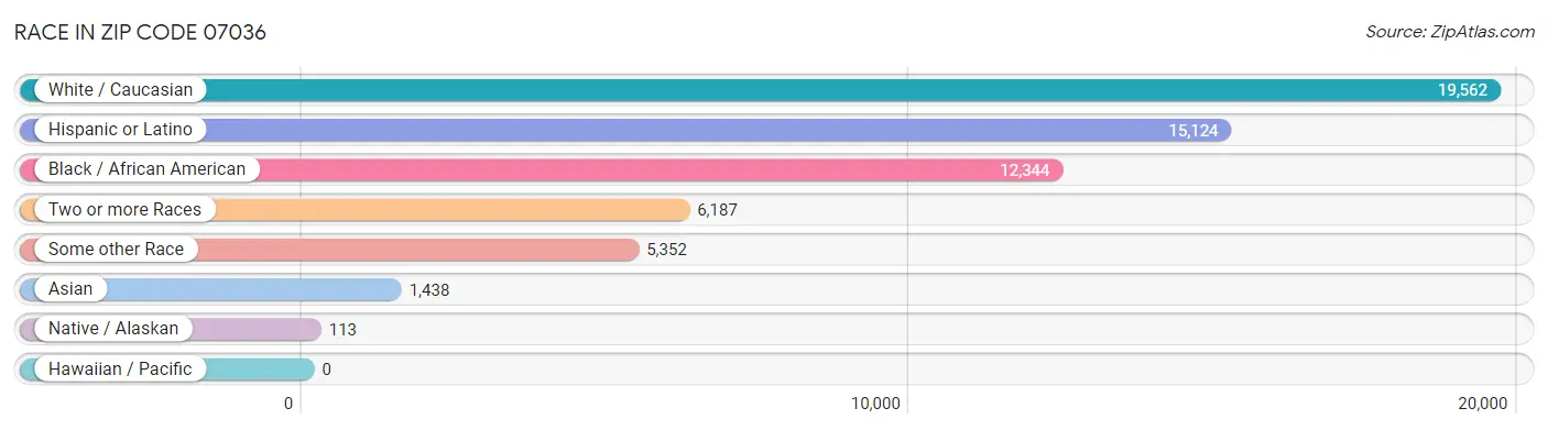 Race in Zip Code 07036