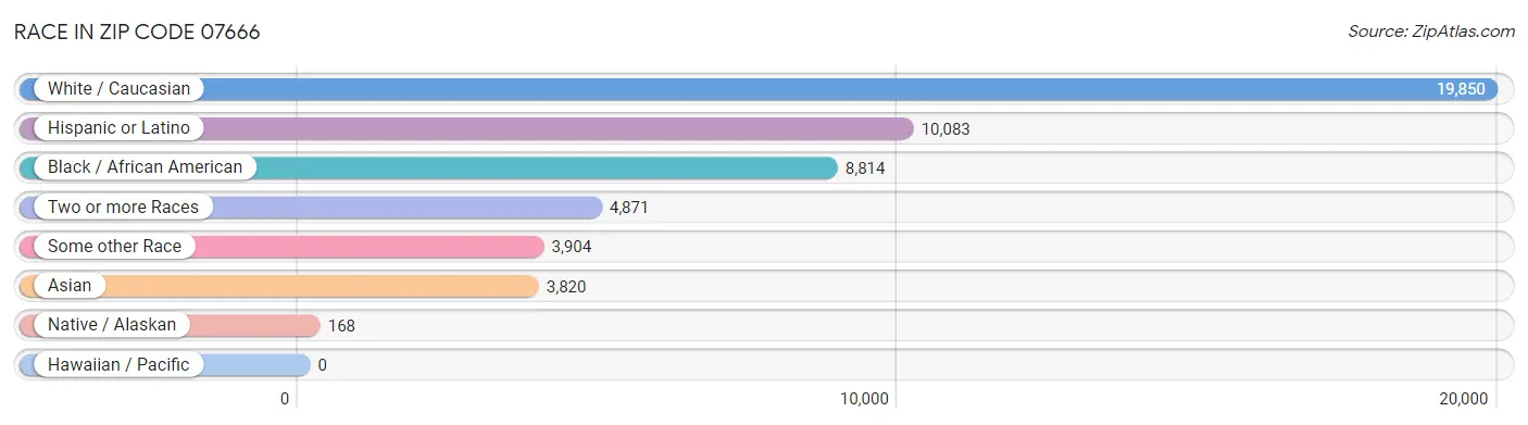 Race in Zip Code 07666