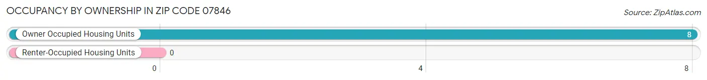 Occupancy by Ownership in Zip Code 07846