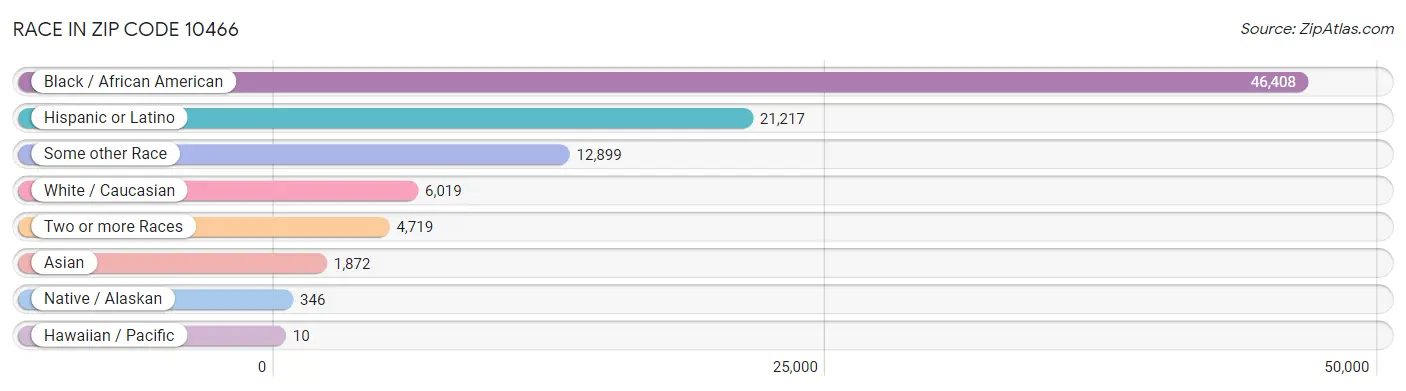 Race in Zip Code 10466