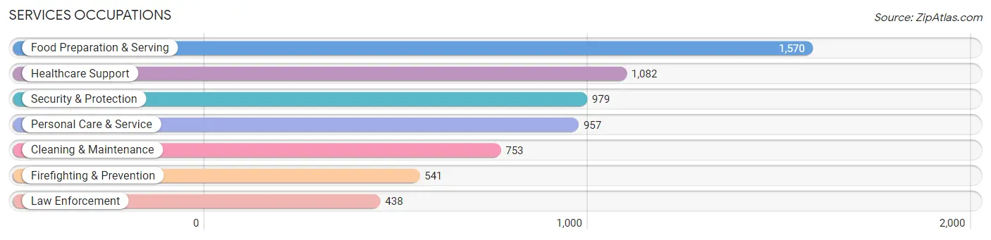 Services Occupations in Zip Code 11209