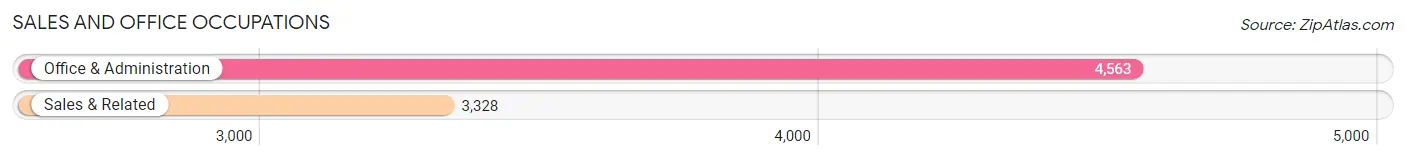 Sales and Office Occupations in Zip Code 11219