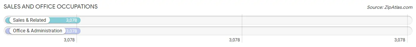 Sales and Office Occupations in Zip Code 11235